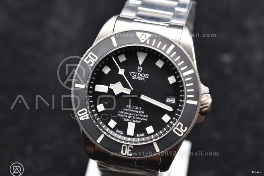 Black Titanium Black 1:1 Bracelet A2824 Dial Pelagos Best Titanium Ceramic on Edition XF 0219